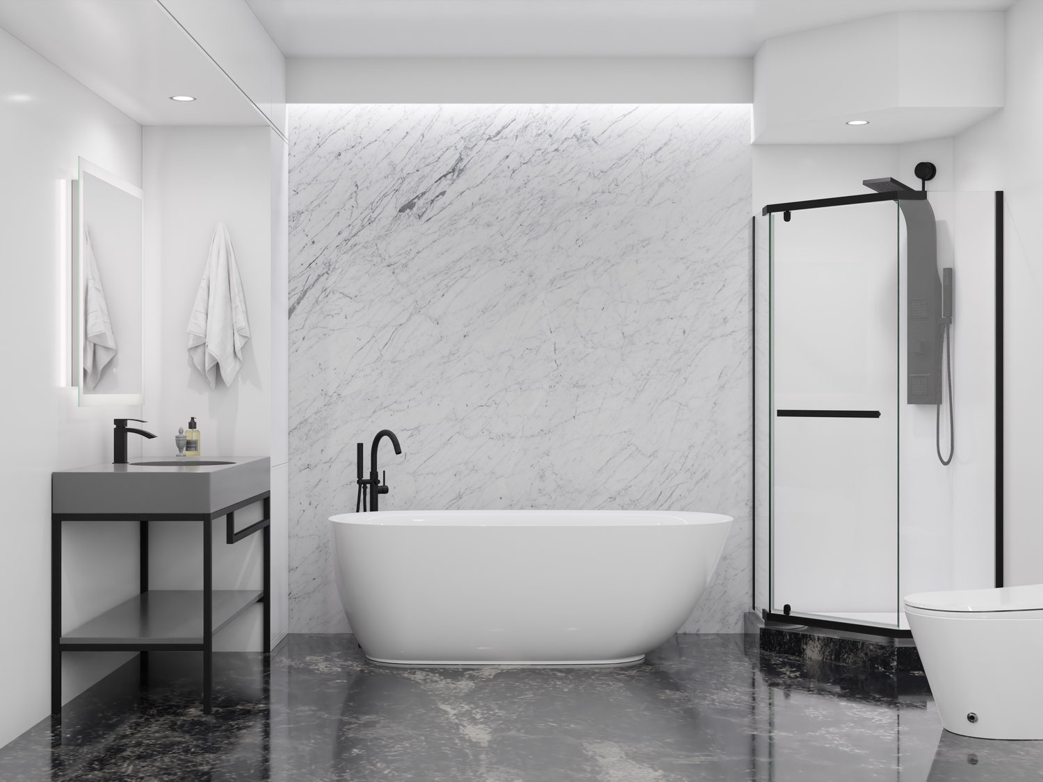 soaker tub bathroom ideas Anzzi BATHROOM - Bathtubs - Freestanding Bathtubs - One Piece - Acrylic White