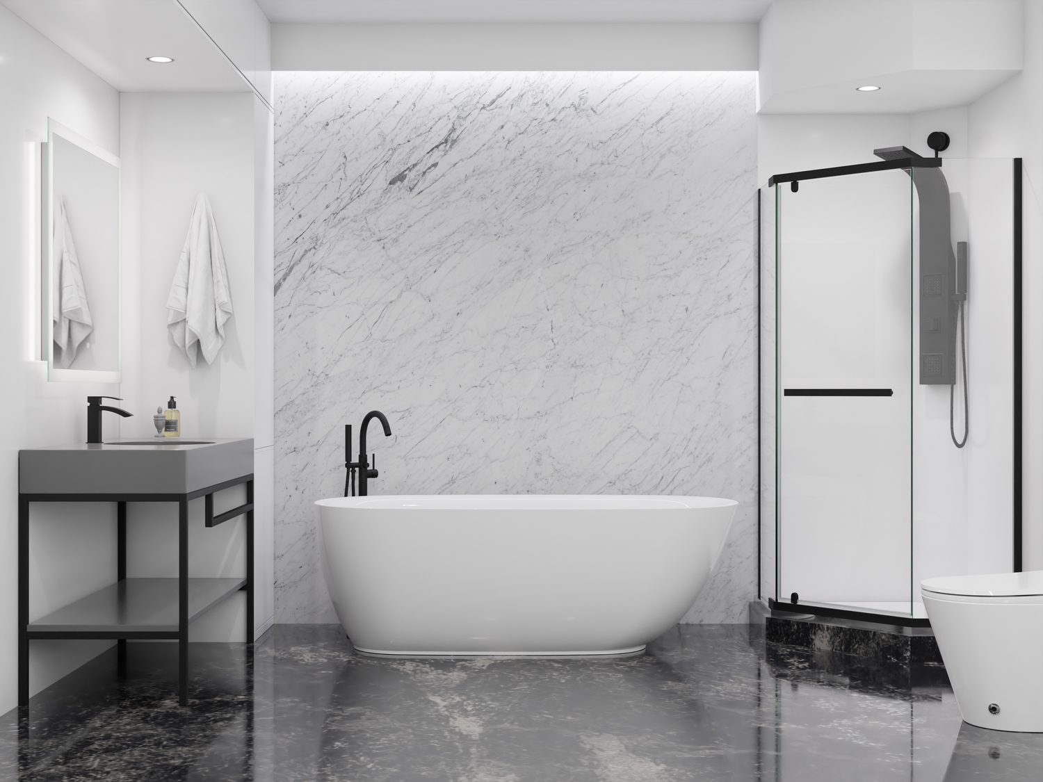 soaker tub bathroom ideas Anzzi BATHROOM - Bathtubs - Freestanding Bathtubs - One Piece - Acrylic White