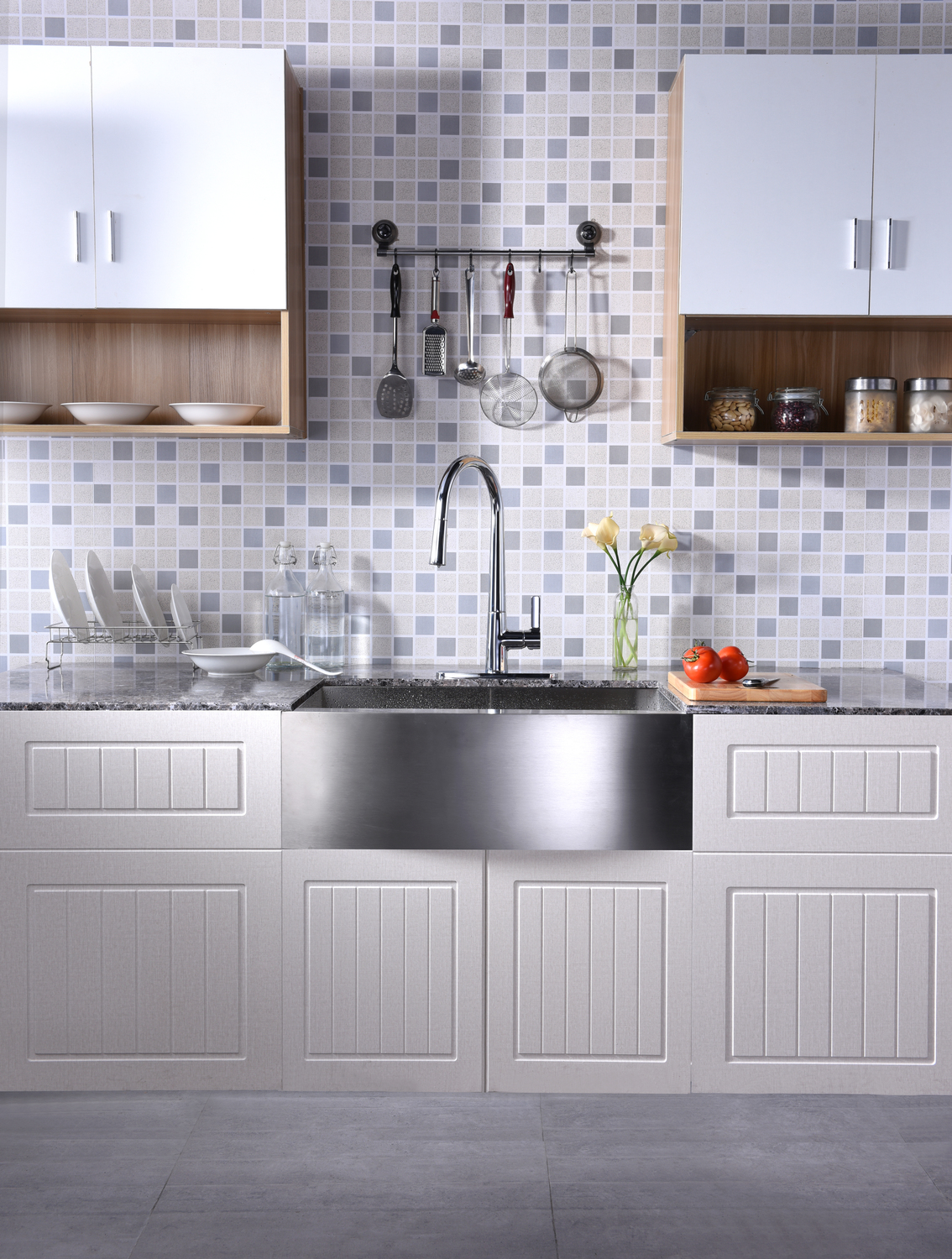 under sink tap Anzzi KITCHEN - Kitchen Faucets - Pull Down Chrome