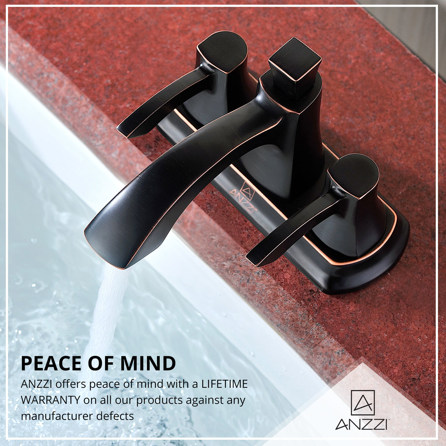 bathroom sink faucet manufacturers Anzzi BATHROOM - Faucets - Bathroom Sink Faucets - Centerset Bronze