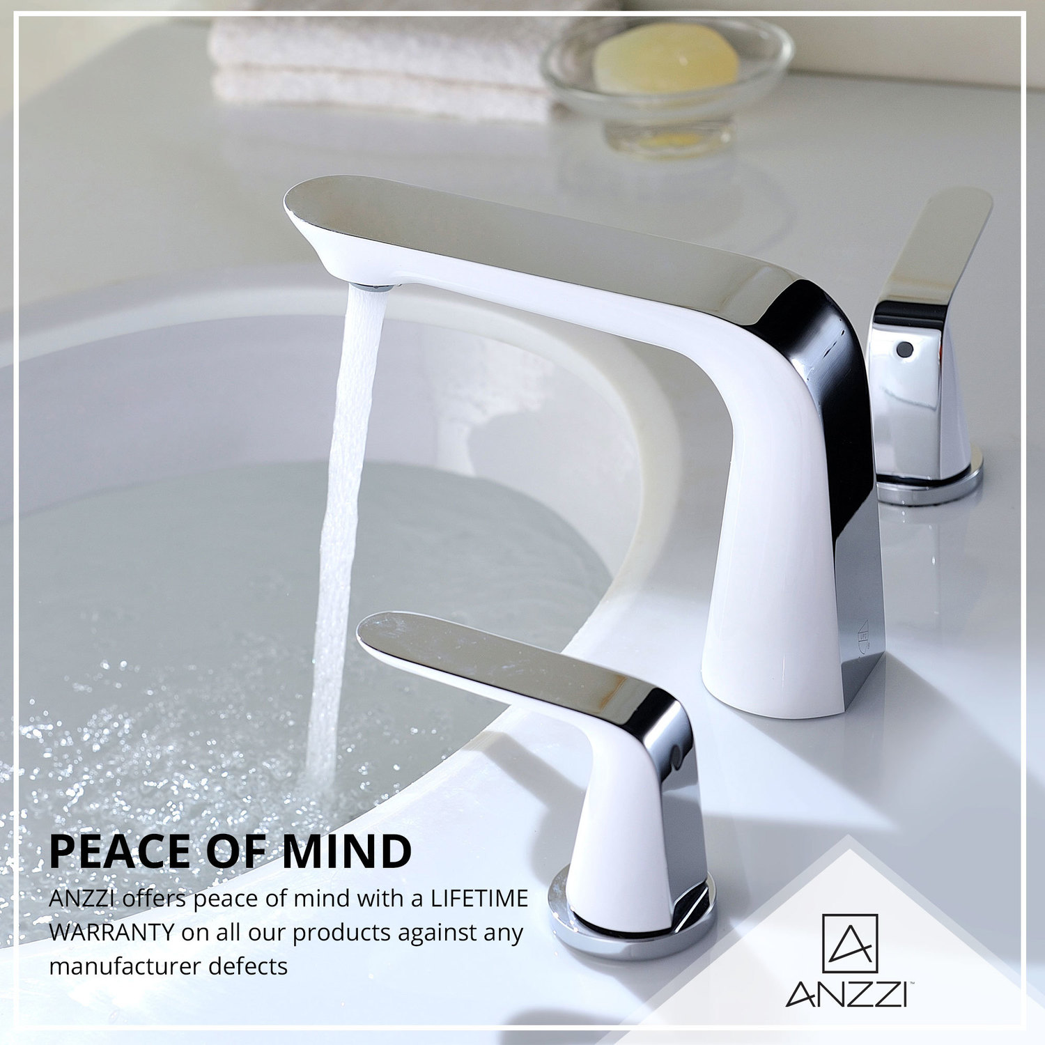modern free standing vanity Anzzi BATHROOM - Faucets - Bathroom Sink Faucets - Wide Spread Chrome