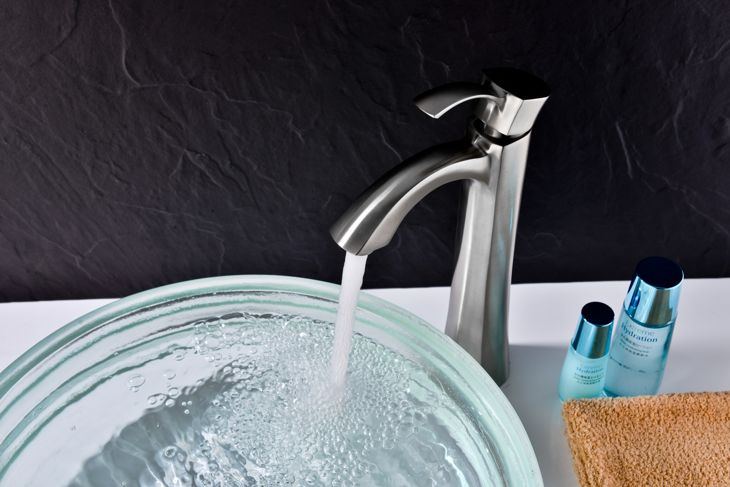 bathroom sink taps black Anzzi BATHROOM - Faucets - Bathroom Sink Faucets - Single Hole Nickel