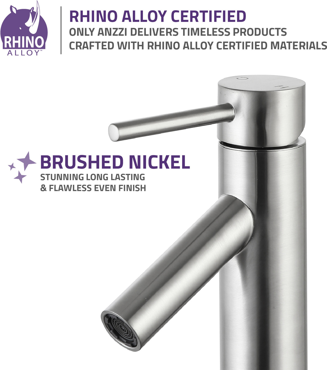 oil rubbed bronze bathroom faucets for vessel sinks Anzzi BATHROOM - Faucets - Bathroom Sink Faucets - Single Hole Nickel