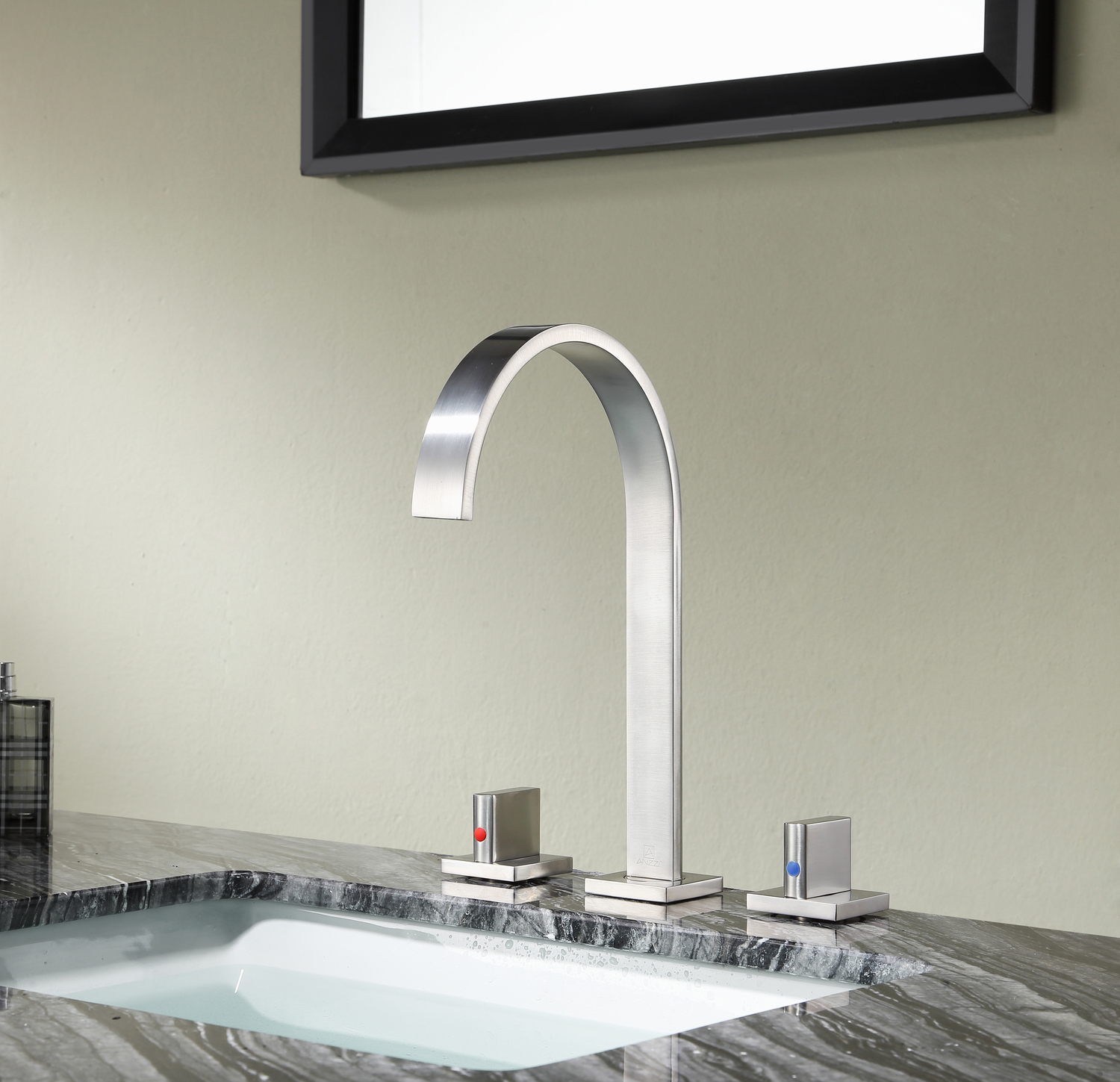 bath fixture brands Anzzi BATHROOM - Faucets - Bathroom Sink Faucets - Wide Spread Nickel