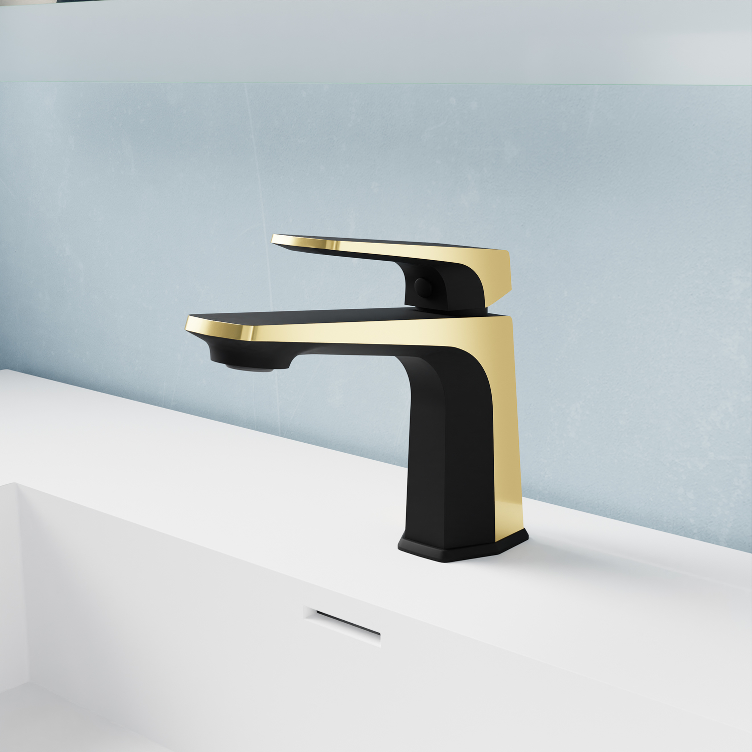 black modern bathroom faucet Anzzi BATHROOM - Faucets - Bathroom Sink Faucets - Single Hole Black