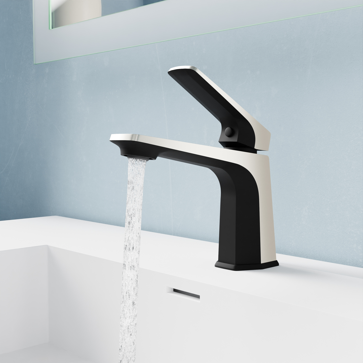 tall bathroom sink taps Anzzi BATHROOM - Faucets - Bathroom Sink Faucets - Single Hole Black