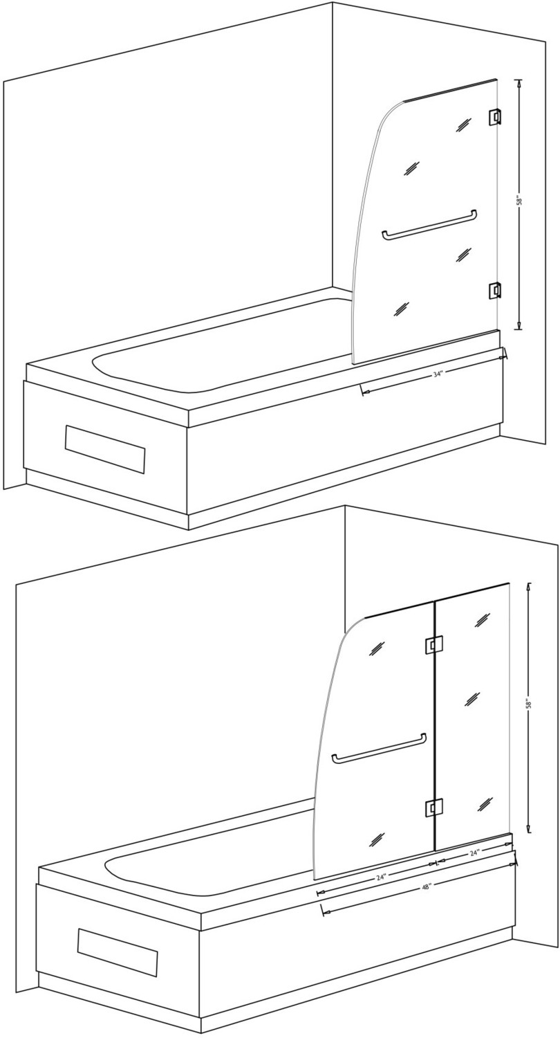 black clawfoot tub shower kit Anzzi BATHROOM - Bathtubs - Drop-in Bathtub - Alcove - Soaker White
