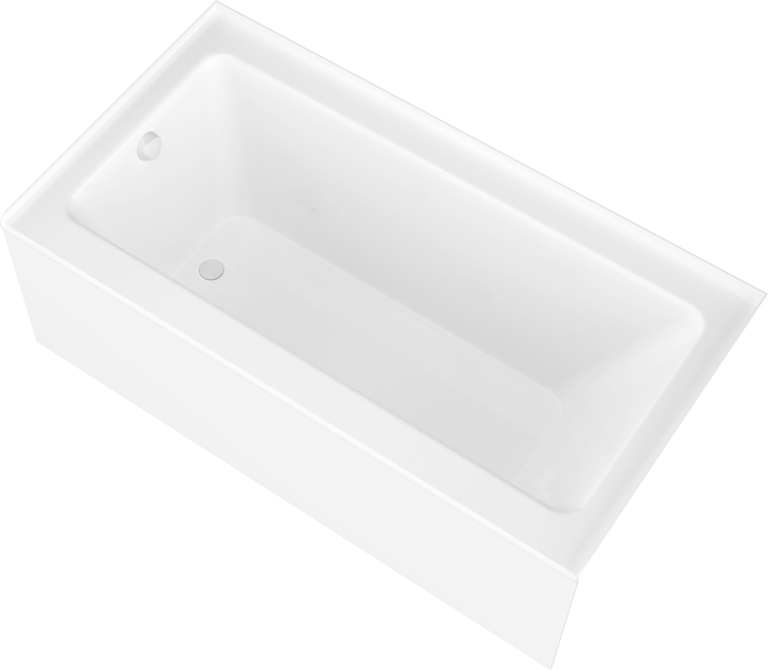 iron clawfoot tub Anzzi BATHROOM - Bathtubs - Drop-in Bathtub - Alcove - Soaker White