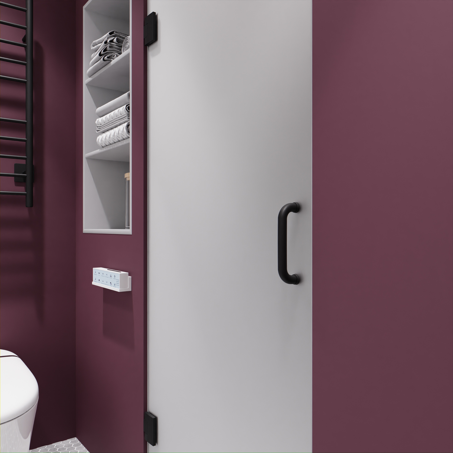 bathtub shower enclosure kits Anzzi SHOWER - Shower Doors - Hinged Black