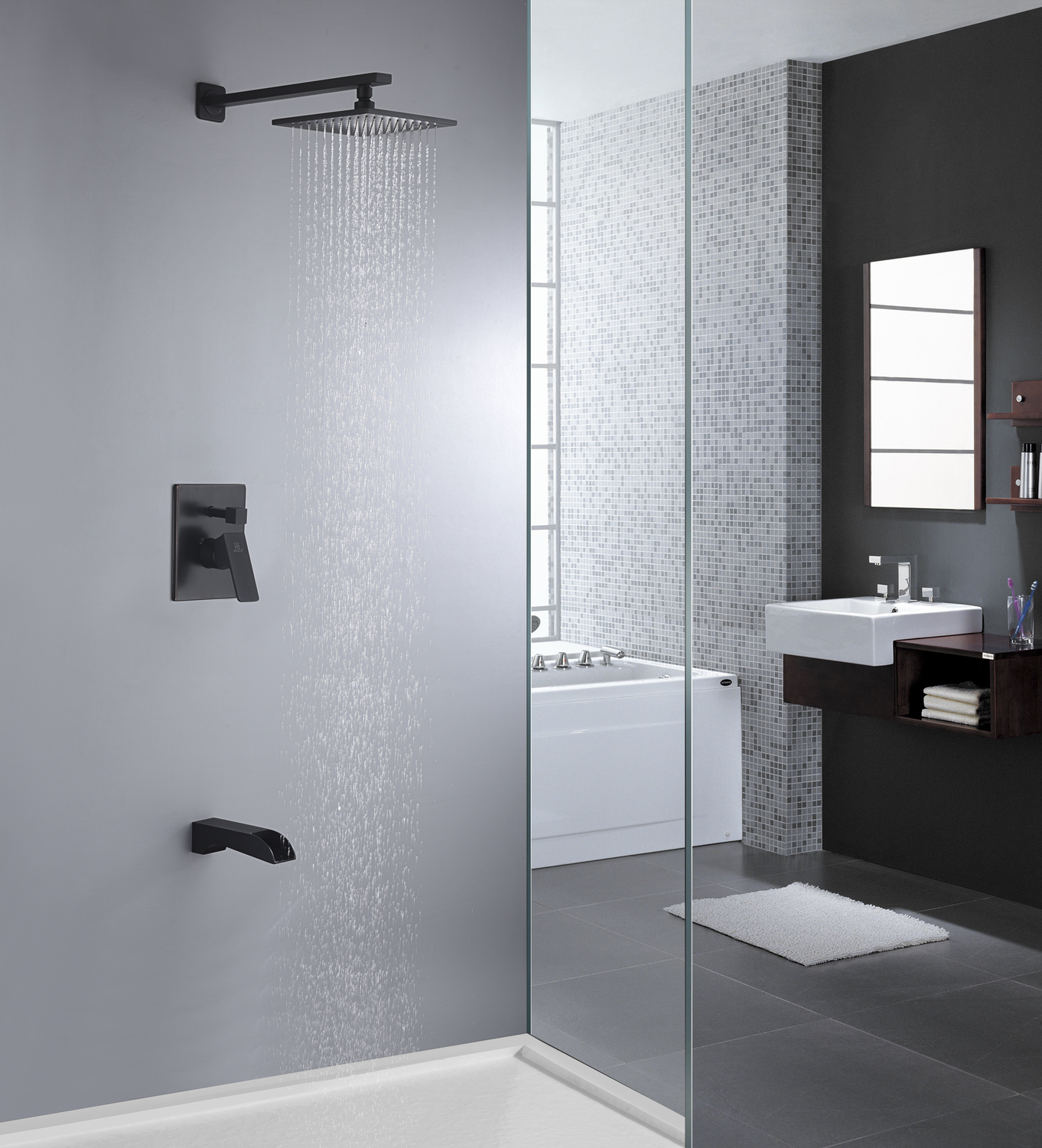  Anzzi SHOWER - Shower Faucets Shower Systems Black