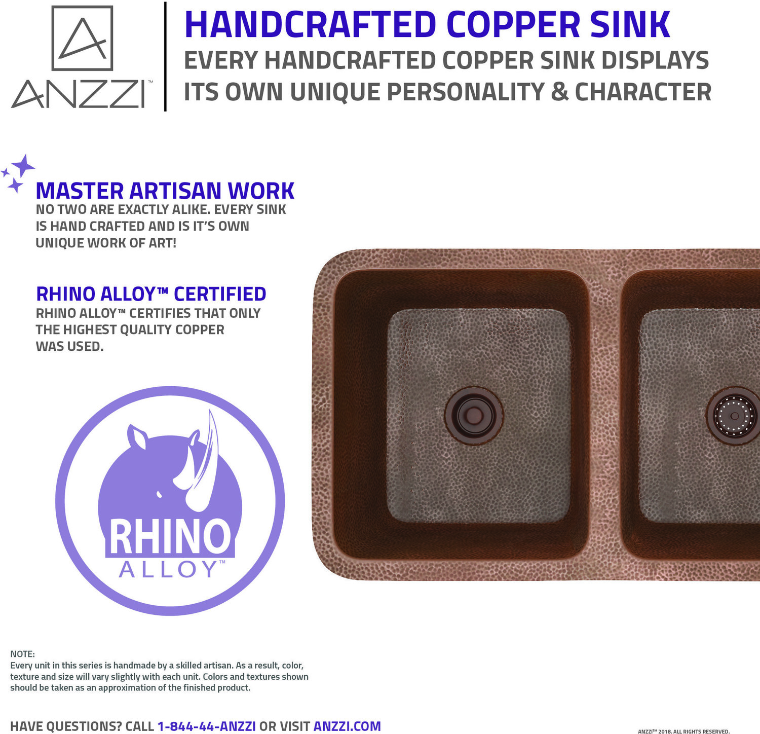 workstation in kitchen Anzzi KITCHEN - Kitchen Sinks - Drop-in - Copper Copper