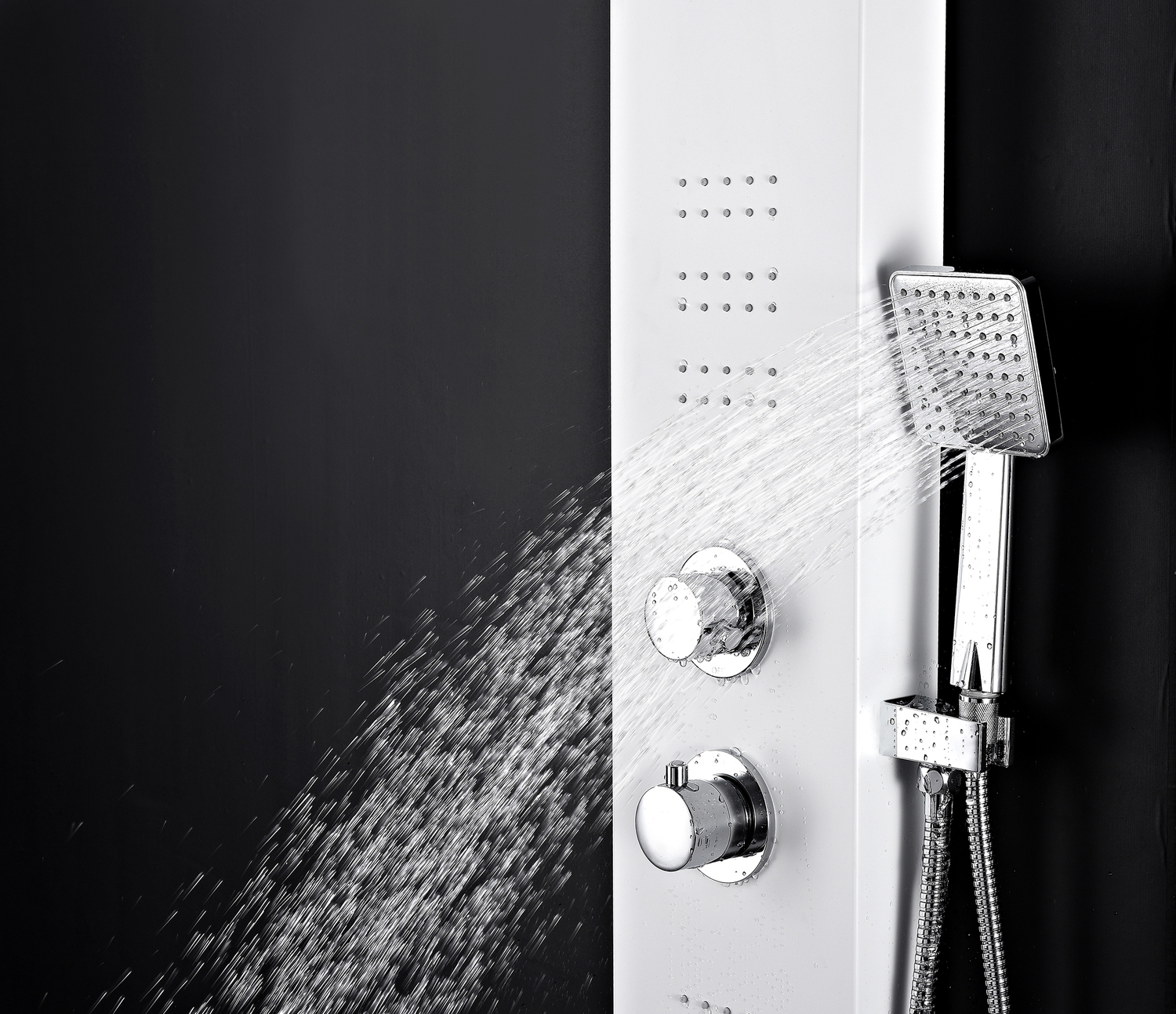  Anzzi SHOWER - Shower Panels Shower Panels White