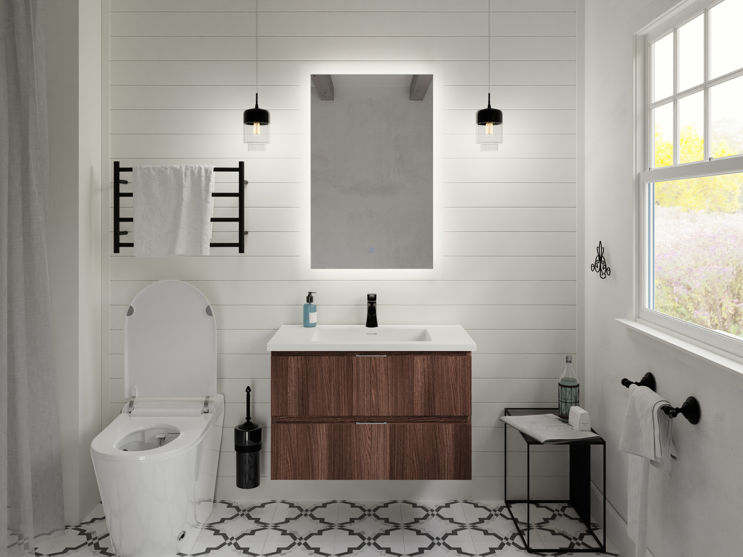 quality bathroom vanities Anzzi BATHROOM - Vanities - Vanity Sets Brown