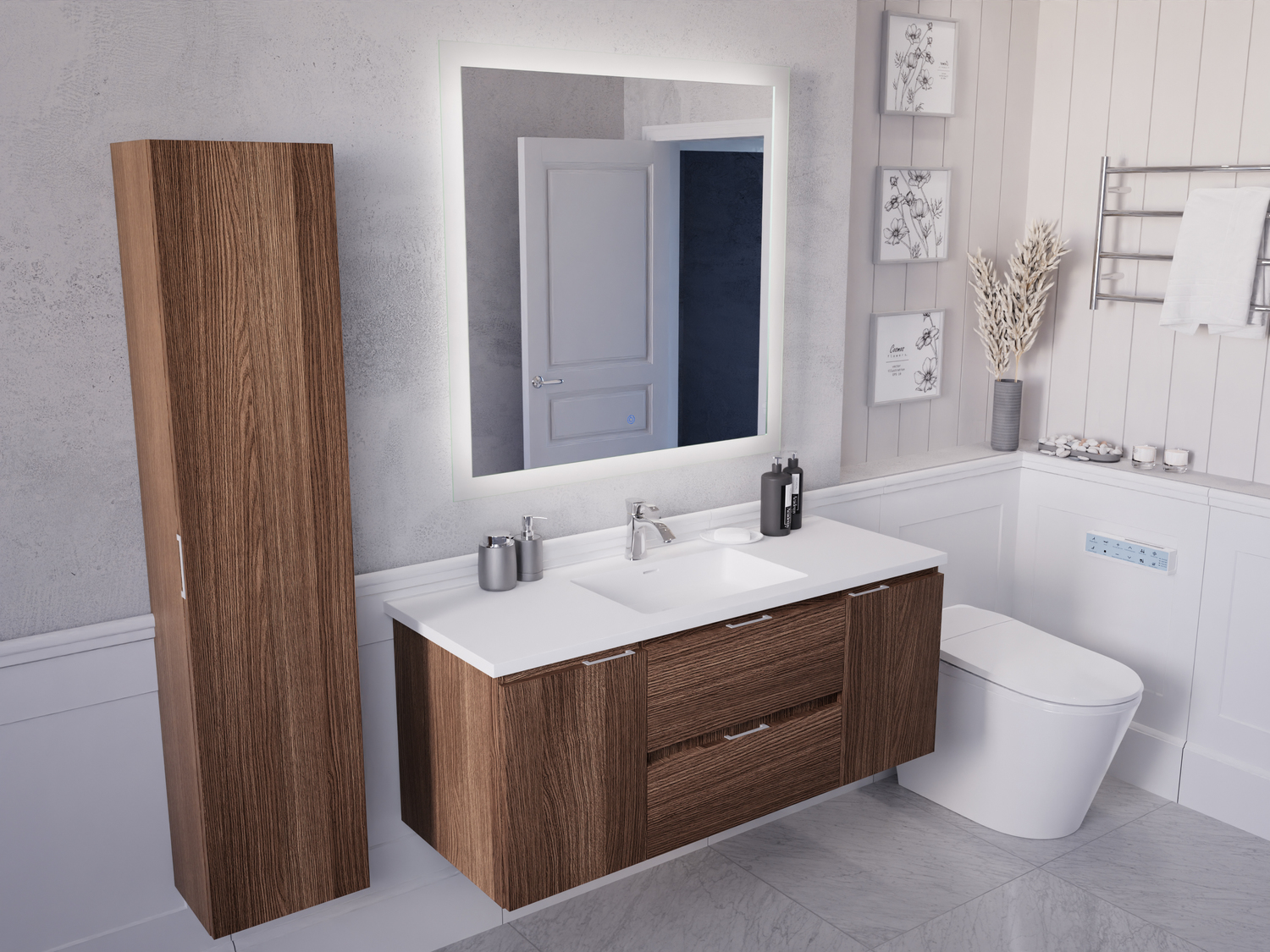 72 bathroom vanity cabinet only Anzzi BATHROOM - Vanities - Vanity Sets Brown