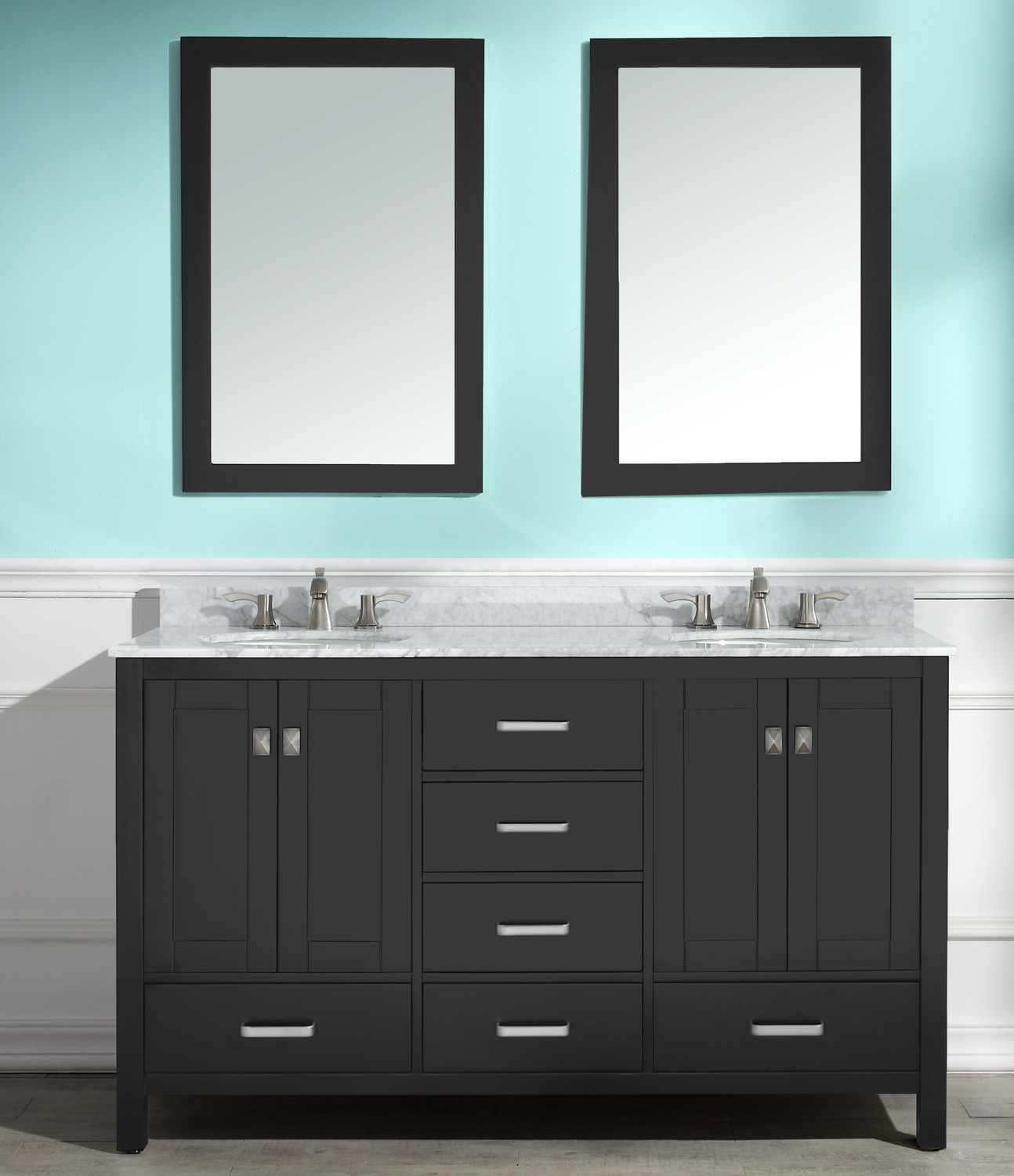 modern bathroom countertops Anzzi BATHROOM - Vanities - Vanity Sets Black