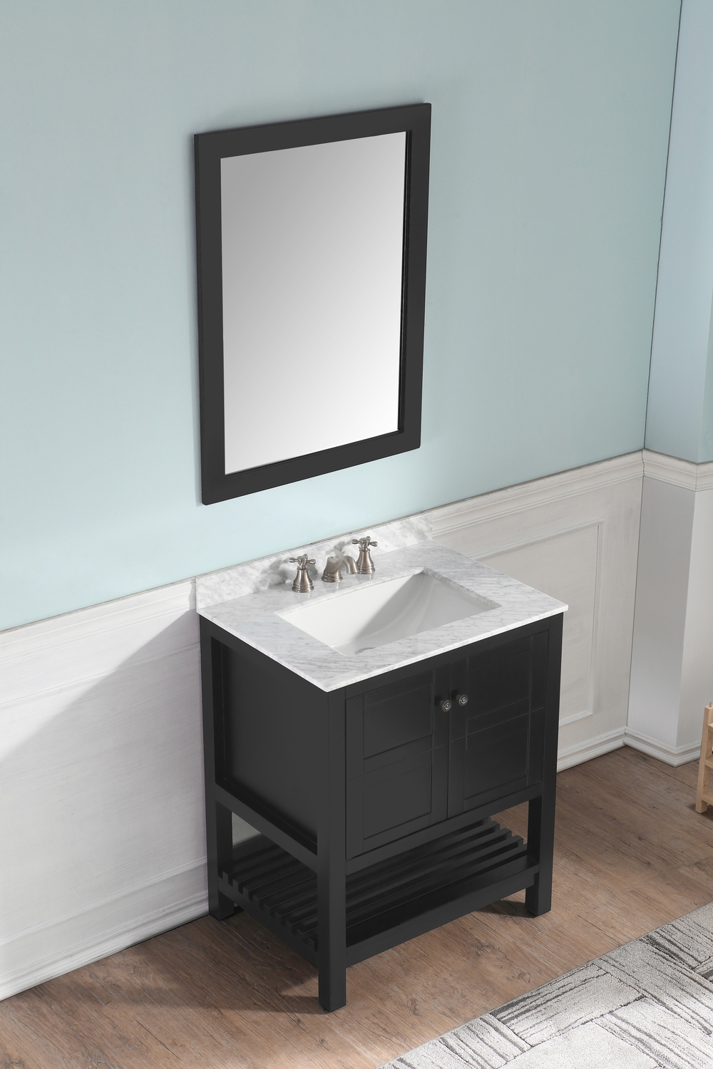 basin with cabinet price Anzzi BATHROOM - Vanities - Vanity Sets Black
