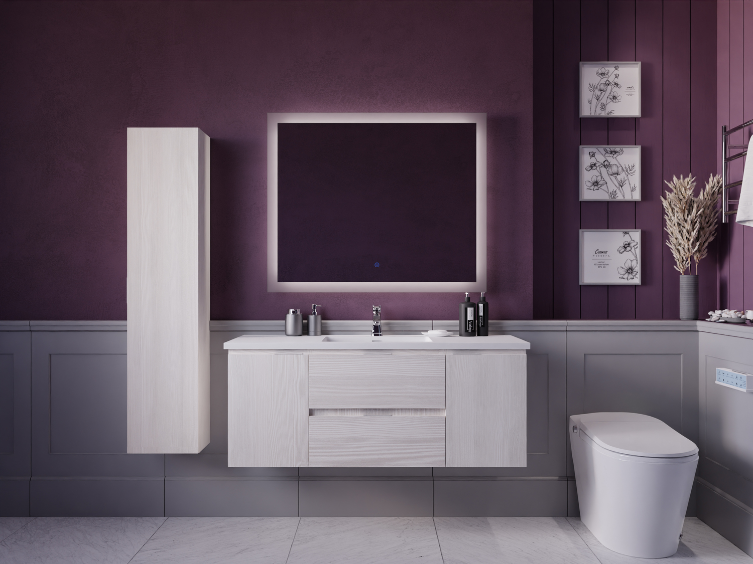 used bathroom vanity units Anzzi BATHROOM - Vanities - Vanity Sets White