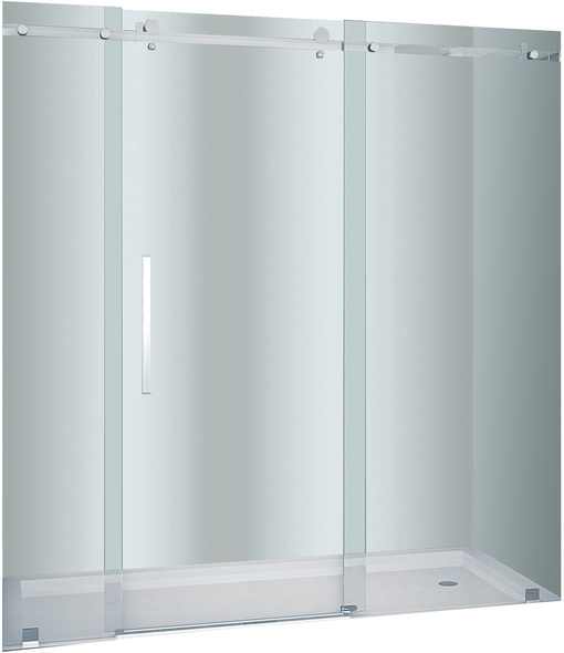 aston Shower Doors Shower and Tub Doors-Shower Enclosures Chrome Modern; Contemporary