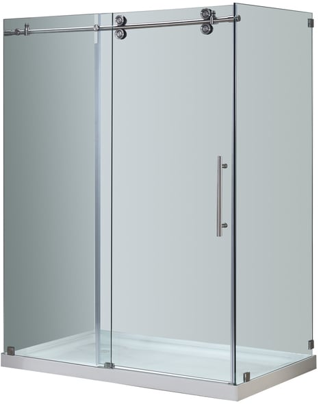 aston Shower Enclosure Shower and Tub Doors-Shower Enclosures Oil Rubbed Bronze Modern; Contemporary