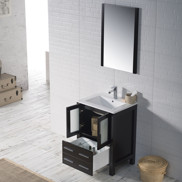 90 double sink vanity Blossom Modern