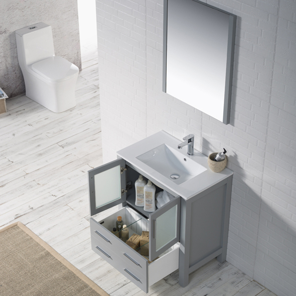 lowes small bathroom vanity with sink Blossom Modern