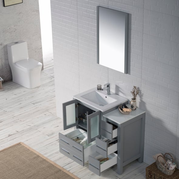 one sink bathroom vanity Blossom Modern