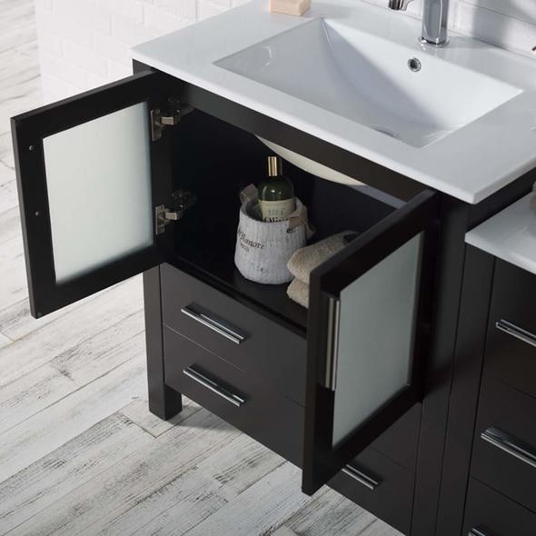 two sink vanity bathroom Blossom Modern