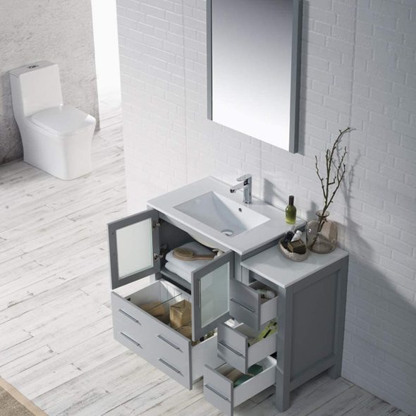 60 inch vanity cabinet only Blossom Modern