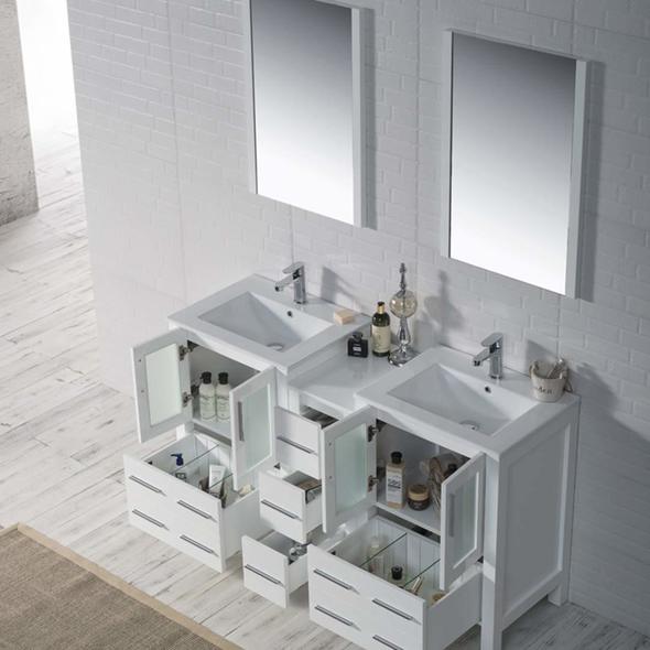 bathroom vanities that look like antique furniture Blossom Modern