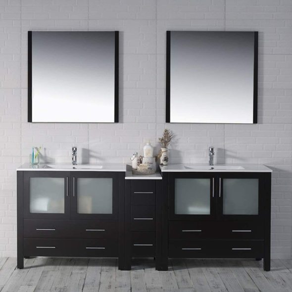 white oak bathroom vanity 72 Blossom Modern