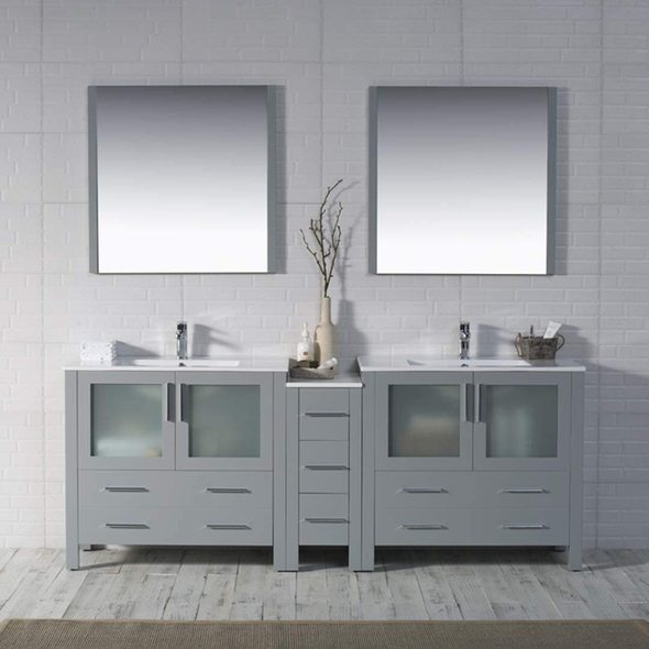 3 piece bathroom vanity set Blossom Modern