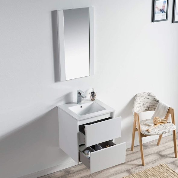 modern double bathroom vanity Blossom Modern