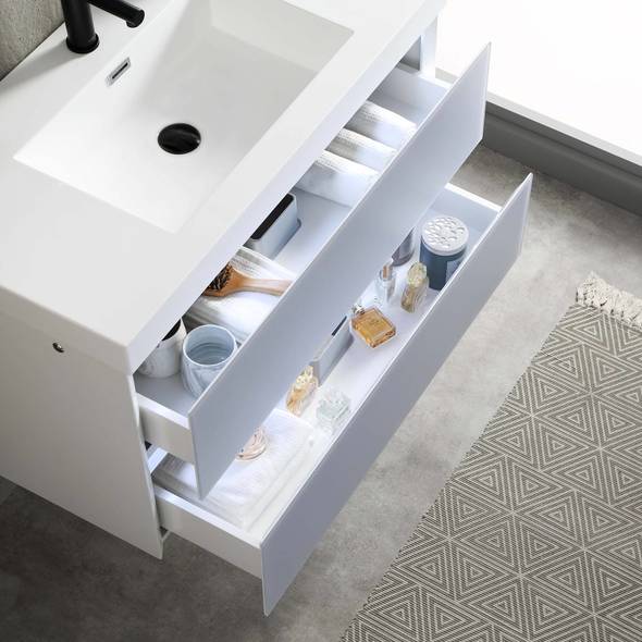 floating bathroom vanity cabinet only Blossom Modern