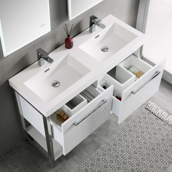 72 vanity double sink Blossom Modern