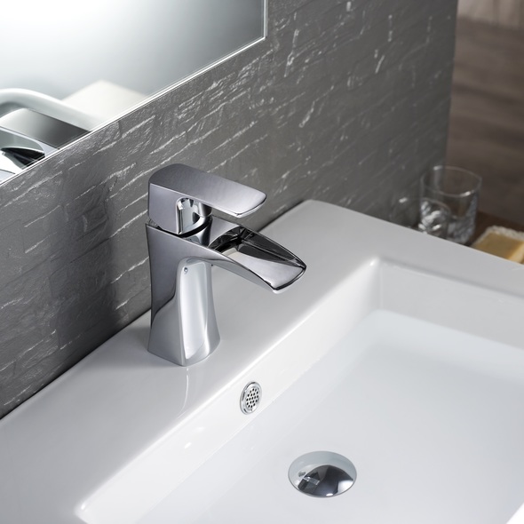 single pull bathroom faucet Blossom Home Décor, Bathroom, Bathroom Faucets Chrome