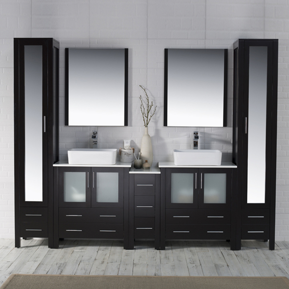 60 inch double vanity bathroom Blossom Modern