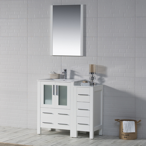 custom double sink vanity Blossom Modern