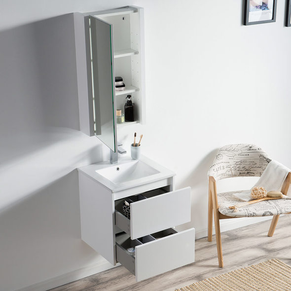 bathroom vanity unit with sink and toilet Blossom Modern