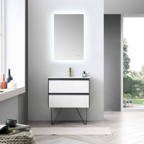 60 inch single sink bathroom vanity Blossom Modern