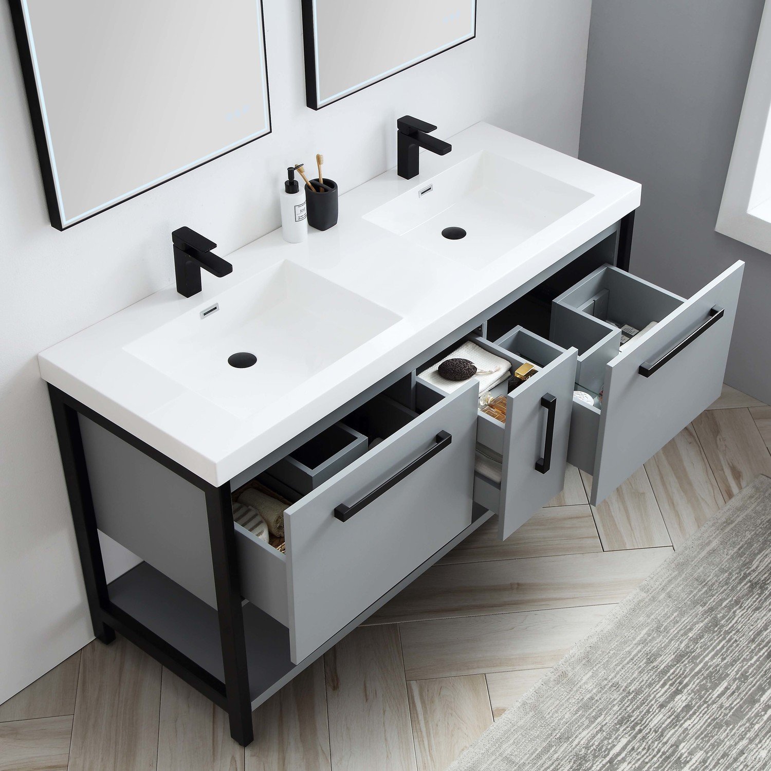 small bathroom basin cabinets Blossom Modern