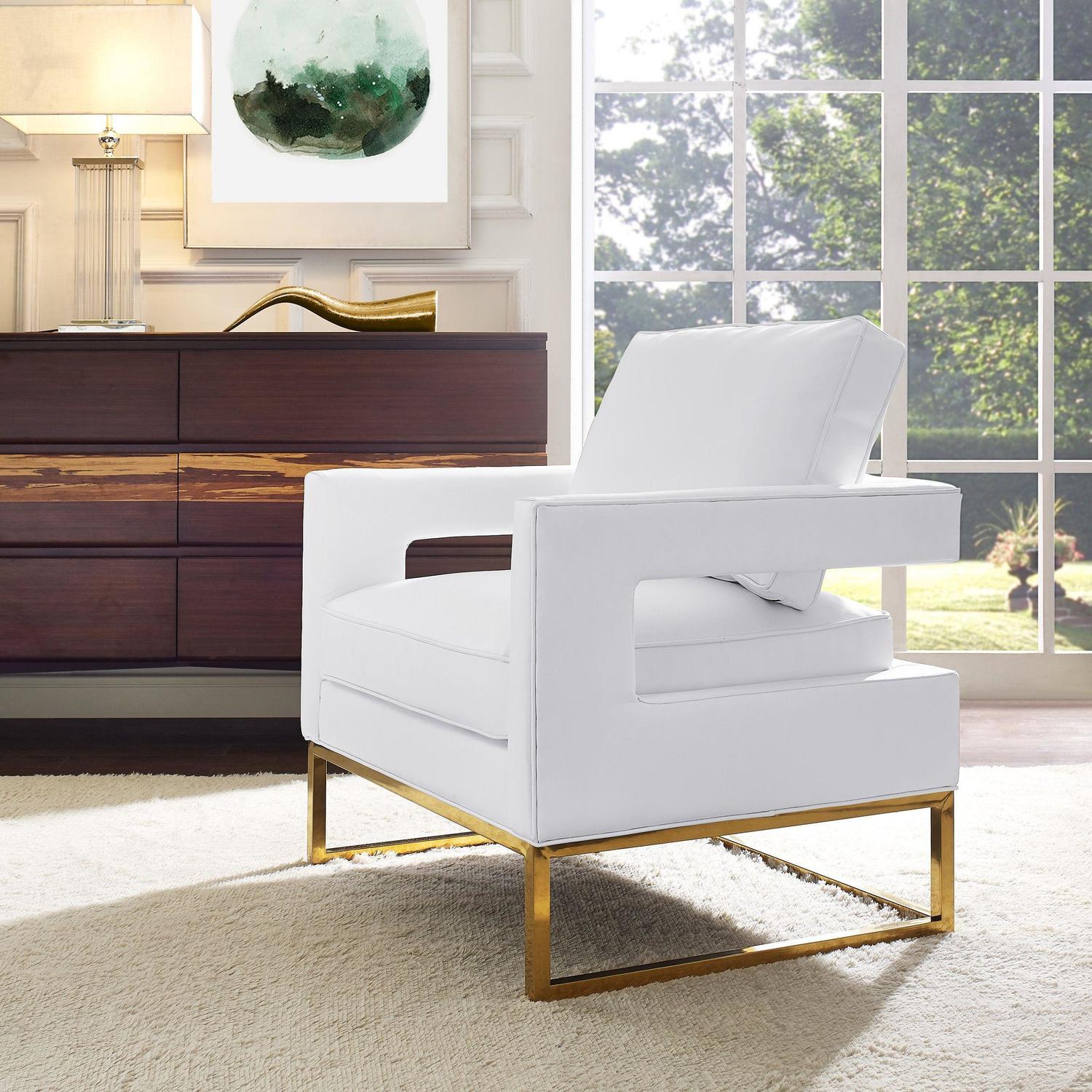 julia chair Contemporary Design Furniture Accent Chairs White