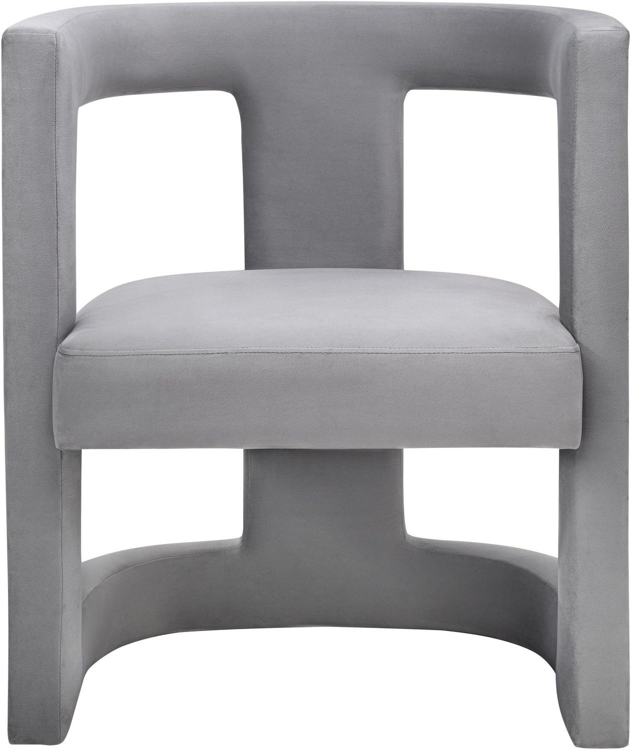 wing back lounge chair Contemporary Design Furniture Accent Chairs Grey