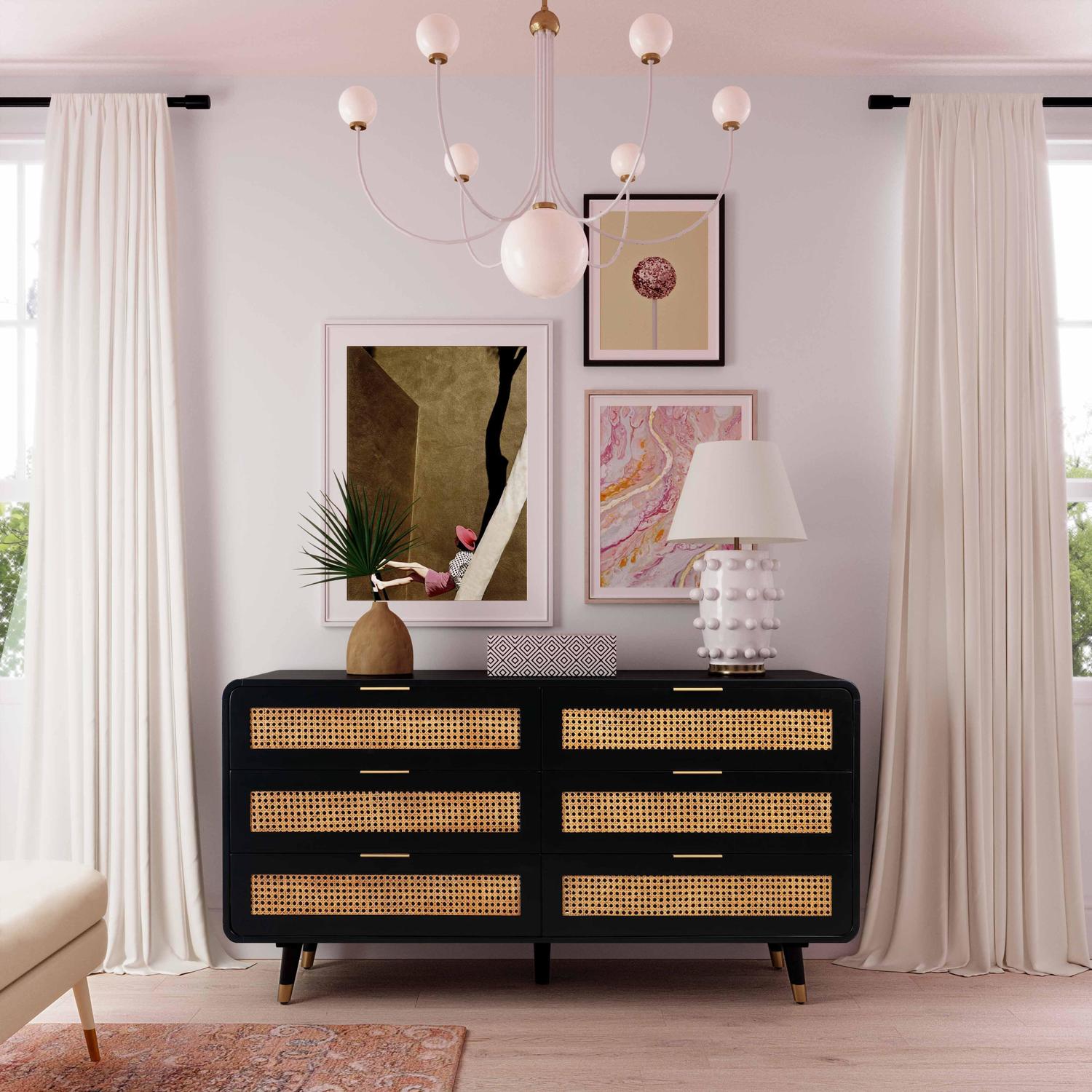 white modern dresser for bedroom Contemporary Design Furniture Dressers Black