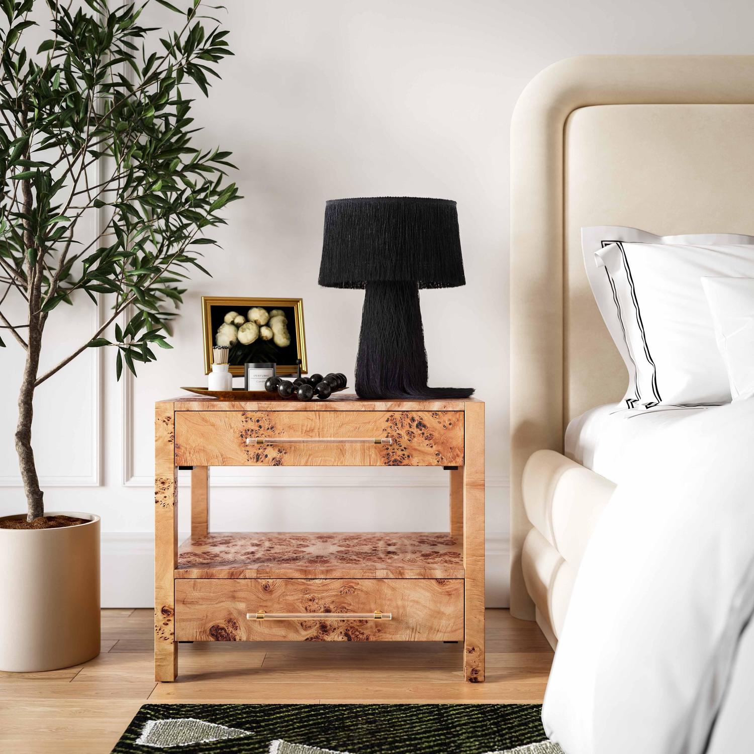 home decor mattress Contemporary Design Furniture Nightstands Natural
