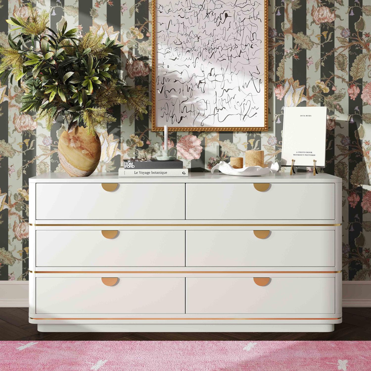 white wood bedroom dresser Contemporary Design Furniture Dressers Cream