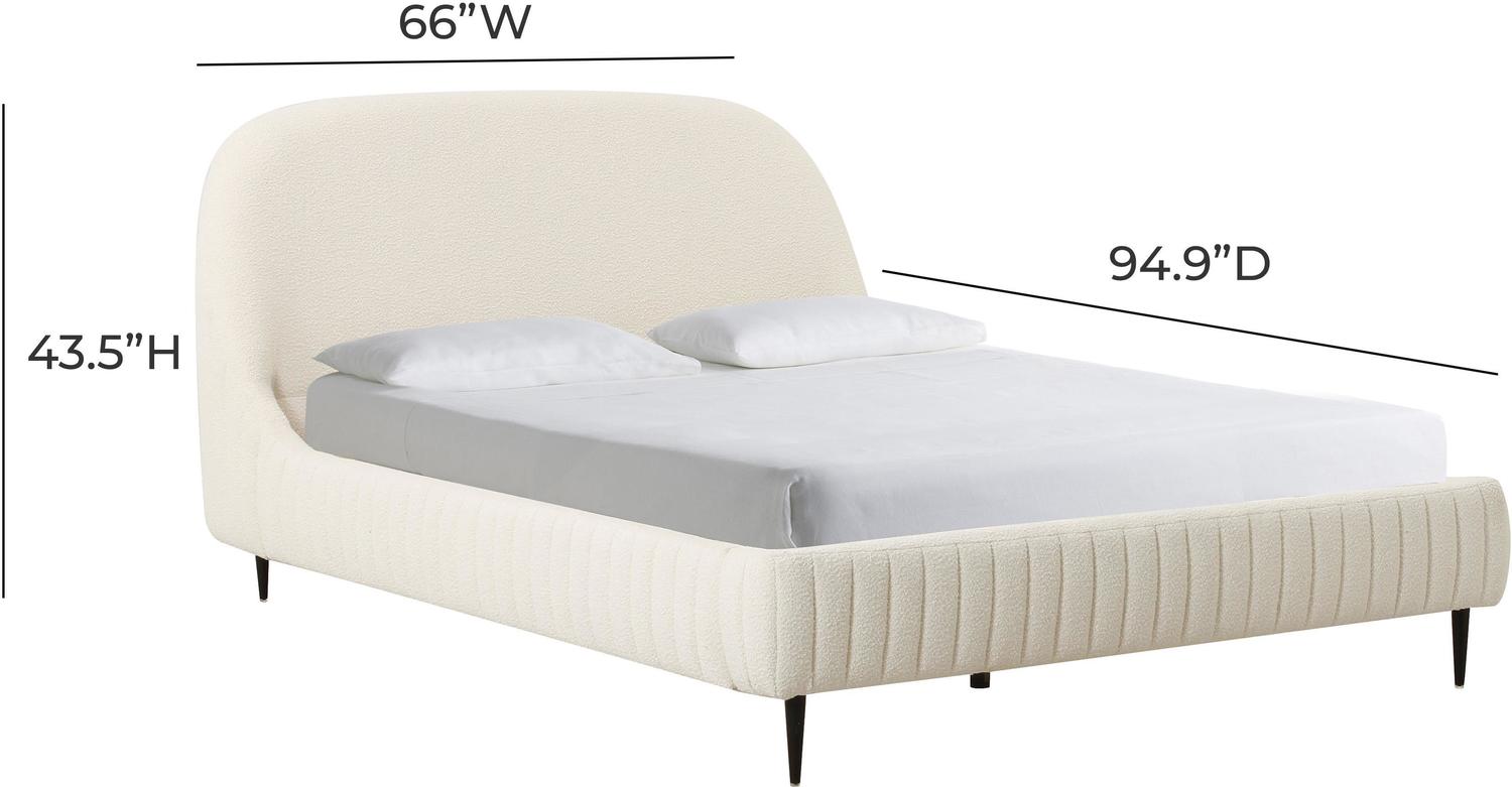 modern twin bed with storage Contemporary Design Furniture Beds Cream