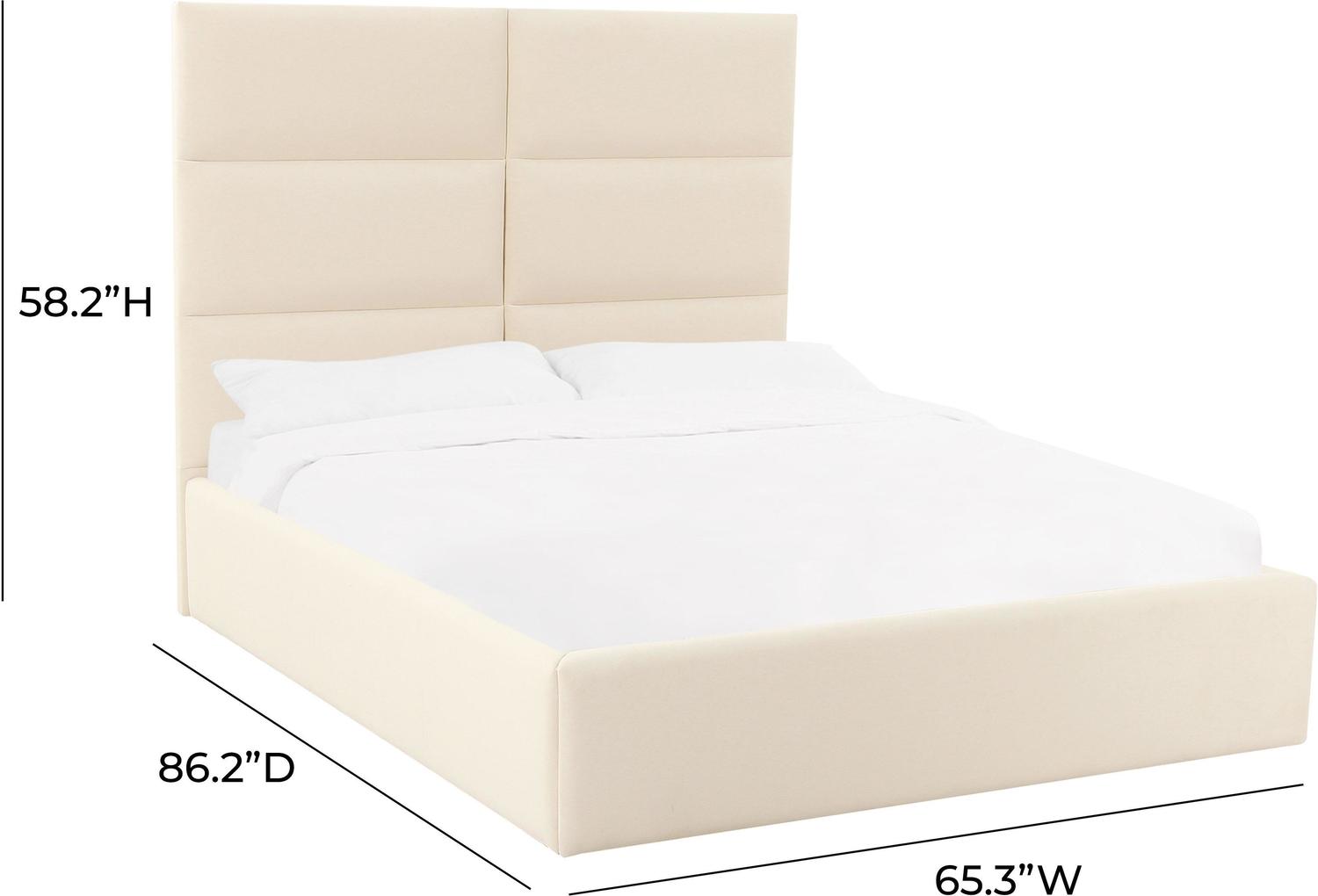 white twin bed headboard Contemporary Design Furniture Beds Cream