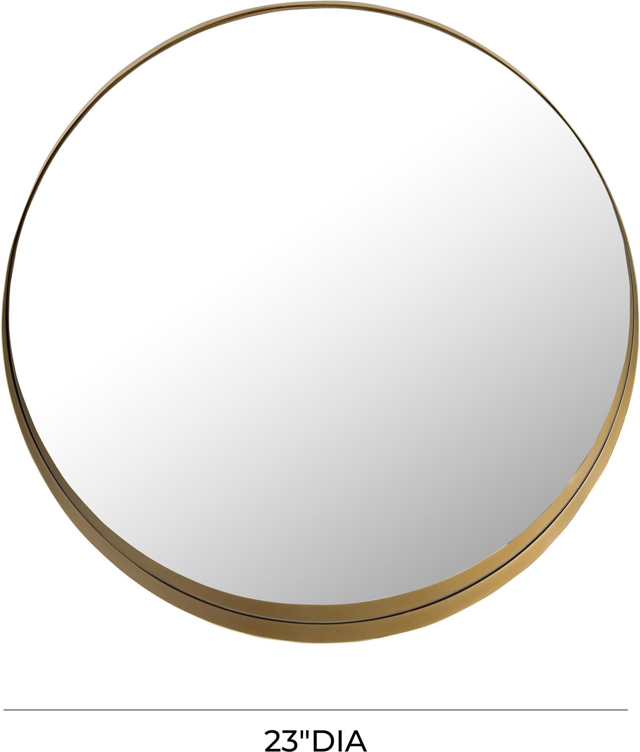 brown decorative mirror Contemporary Design Furniture Mirrors Brass