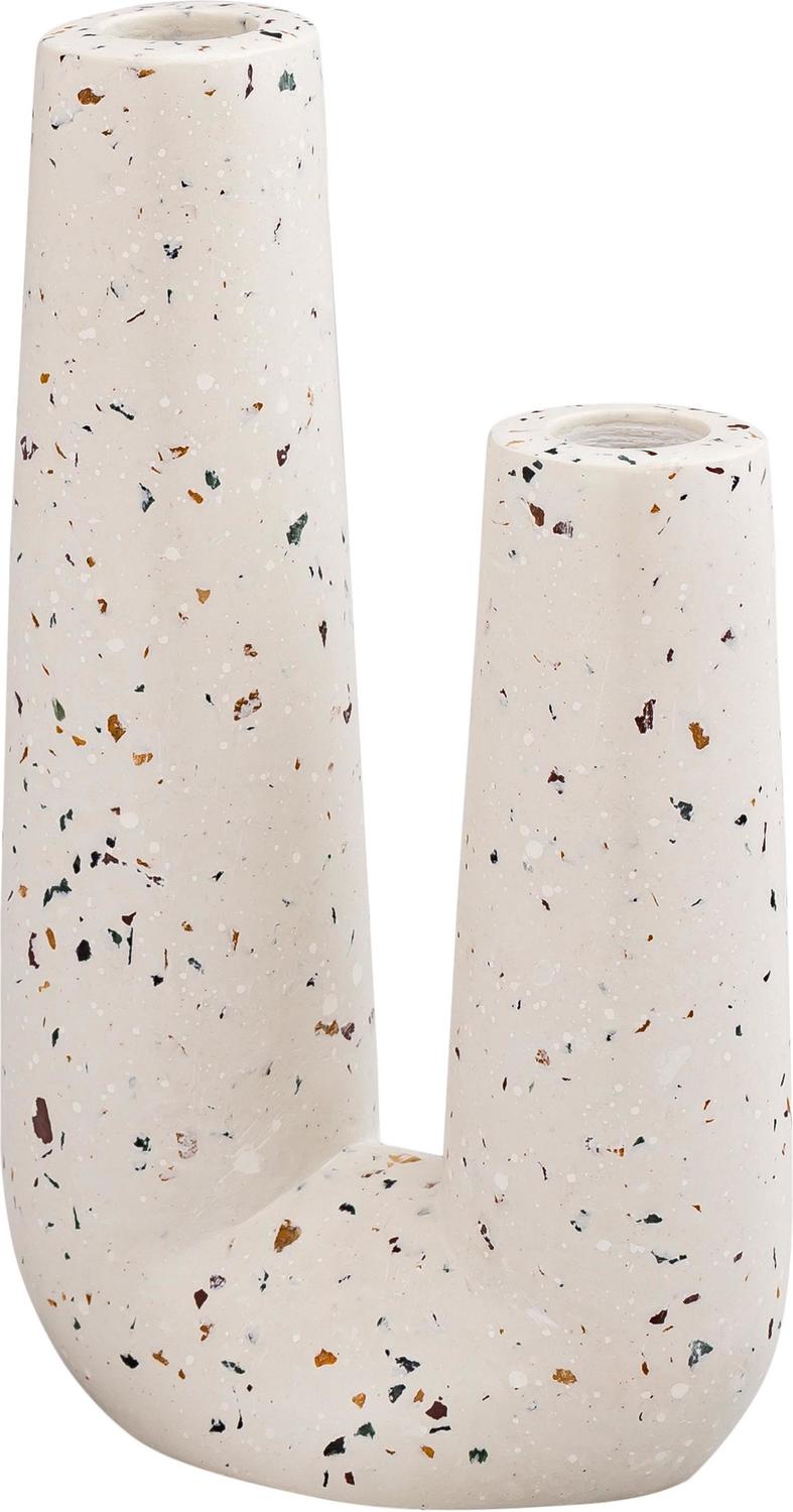 cylinder crystal vase Contemporary Design Furniture Vases White Terrazzo
