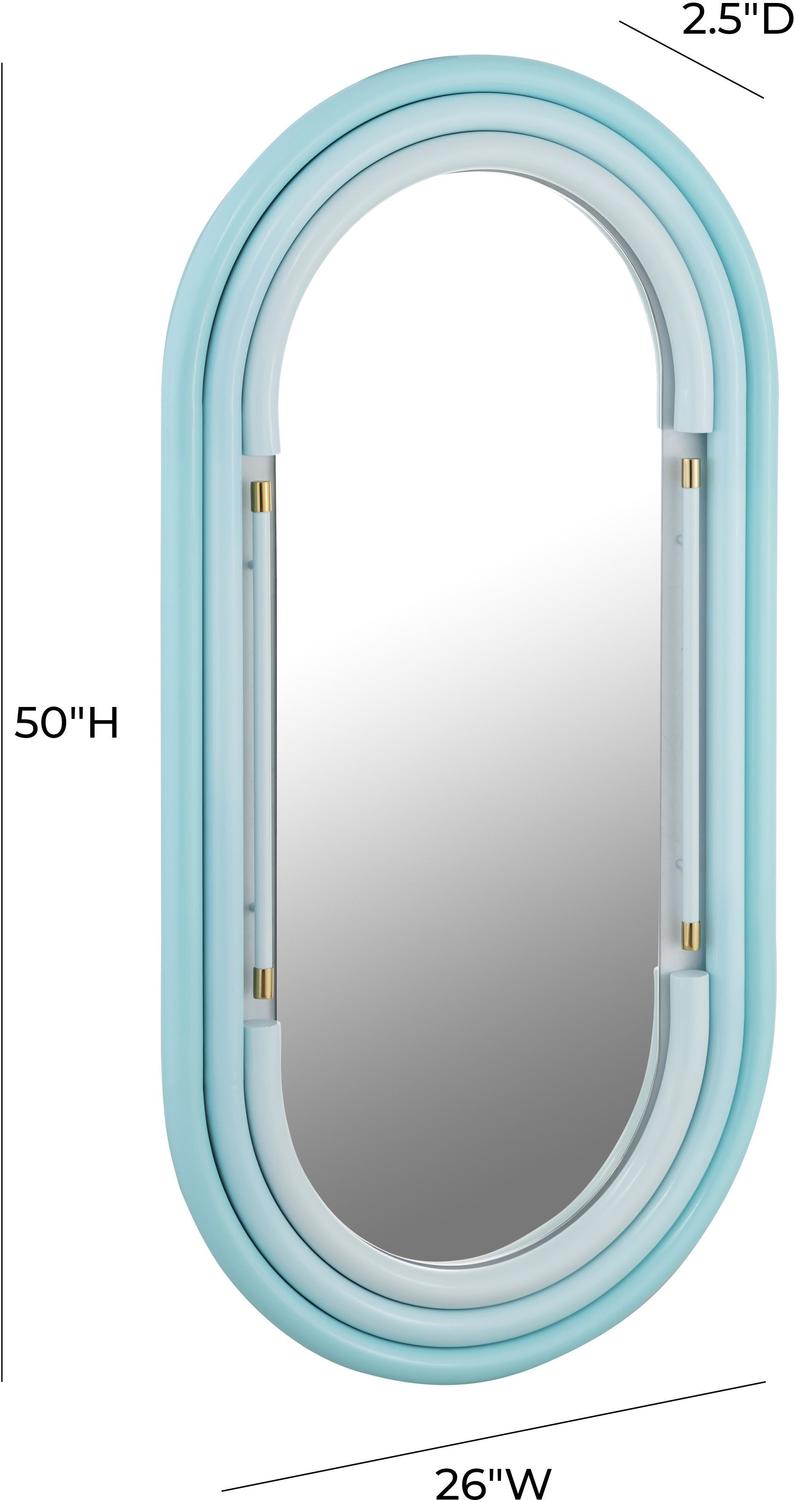 mirror decoration design Contemporary Design Furniture Mirrors Blue